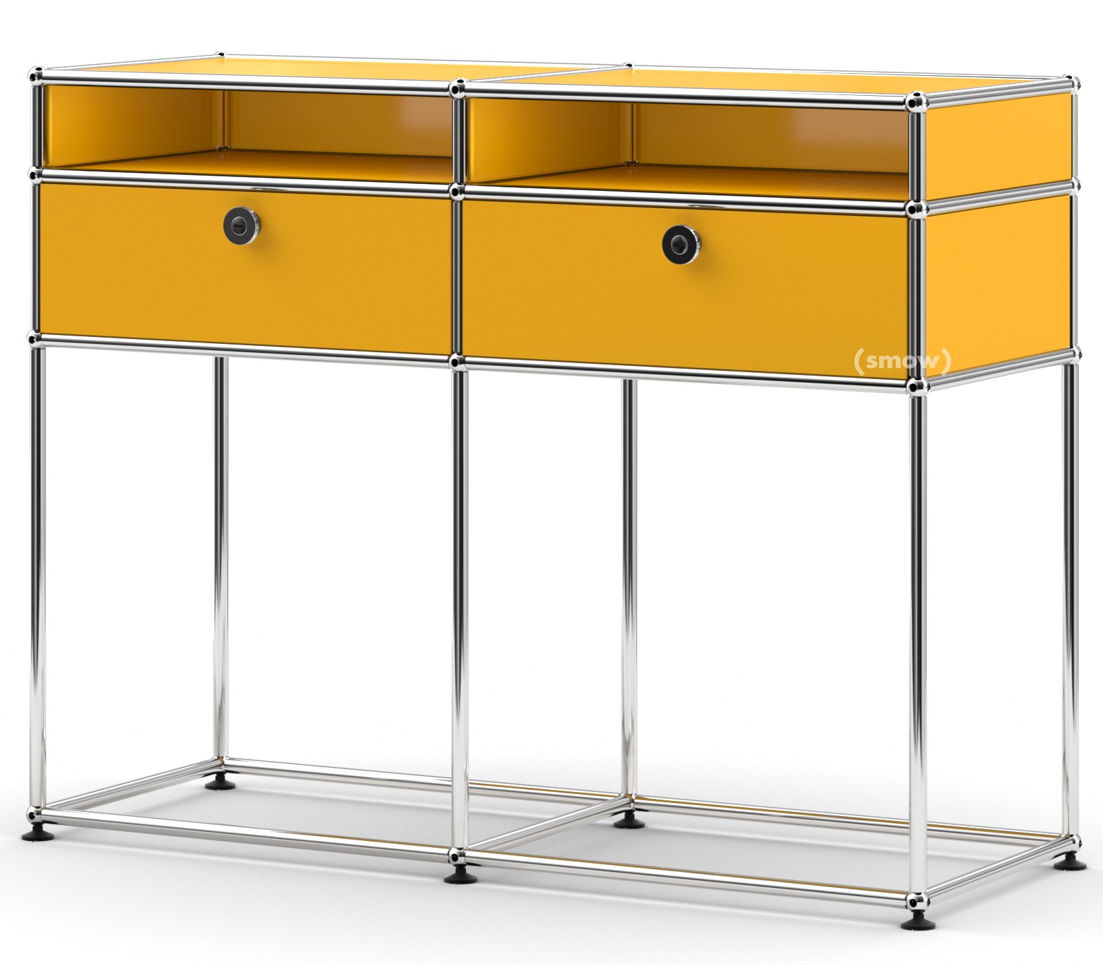 USM Haller Console Table, Golden yellow RAL 1004 | USM