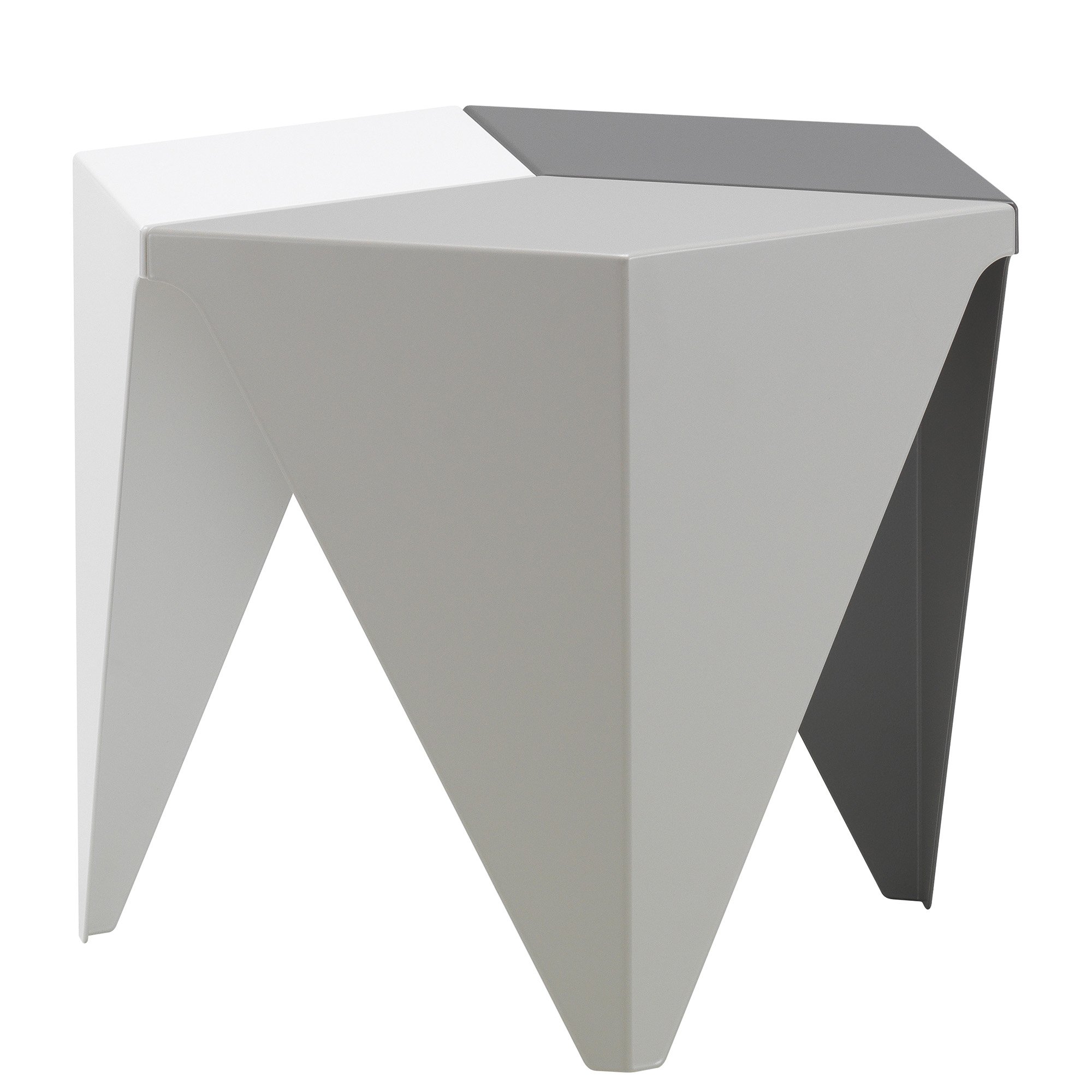 Prismatic Table, Three-tone light grey | Vitra | by Isamu Noguchi