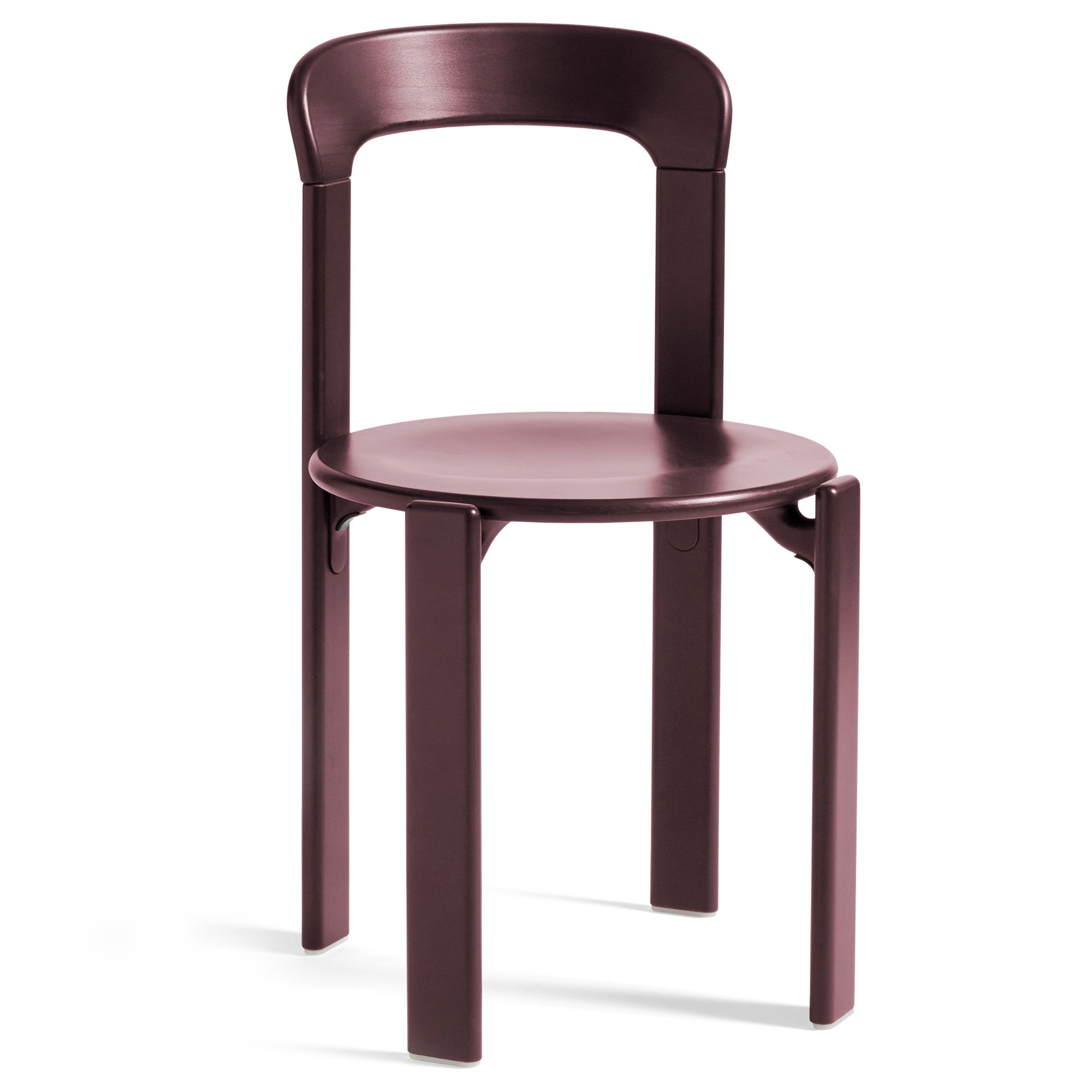 椅子 REY CHAIR Rey Chair, Grape Red | Hay | Dining Room Chairs - Designer