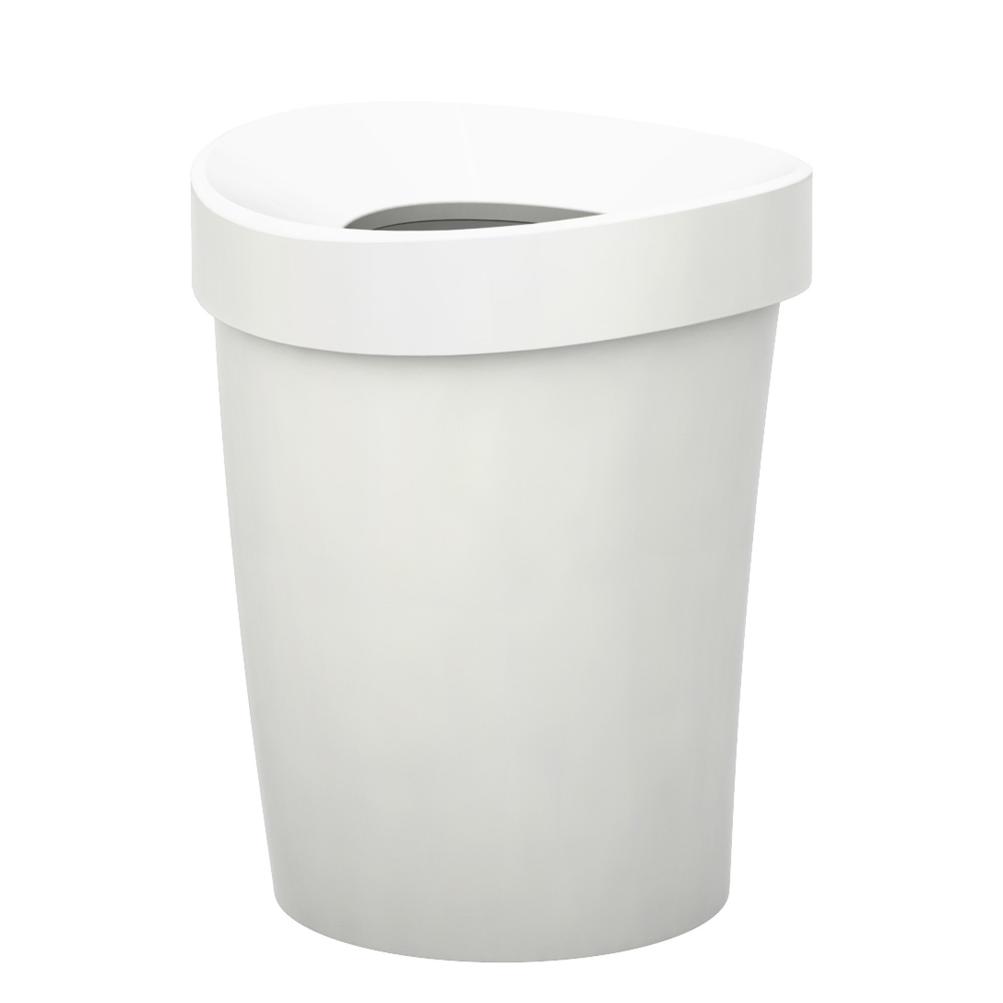 Happy Bin, L (H 37,5 x Ø 30 cm), White | Vitra | Accessories