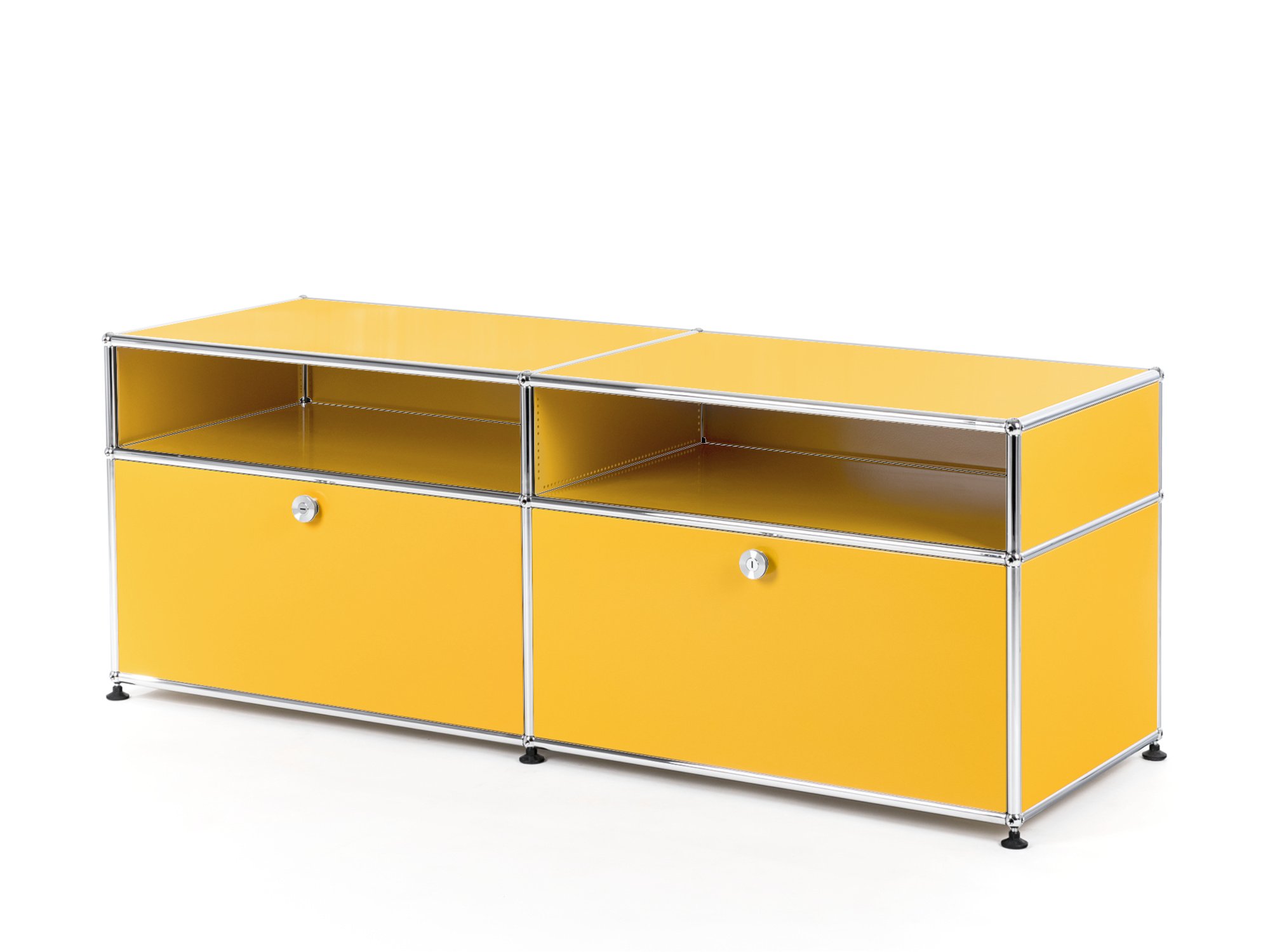 USM Haller TV Sideboard, Golden yellow RAL 1004 | USM Haller