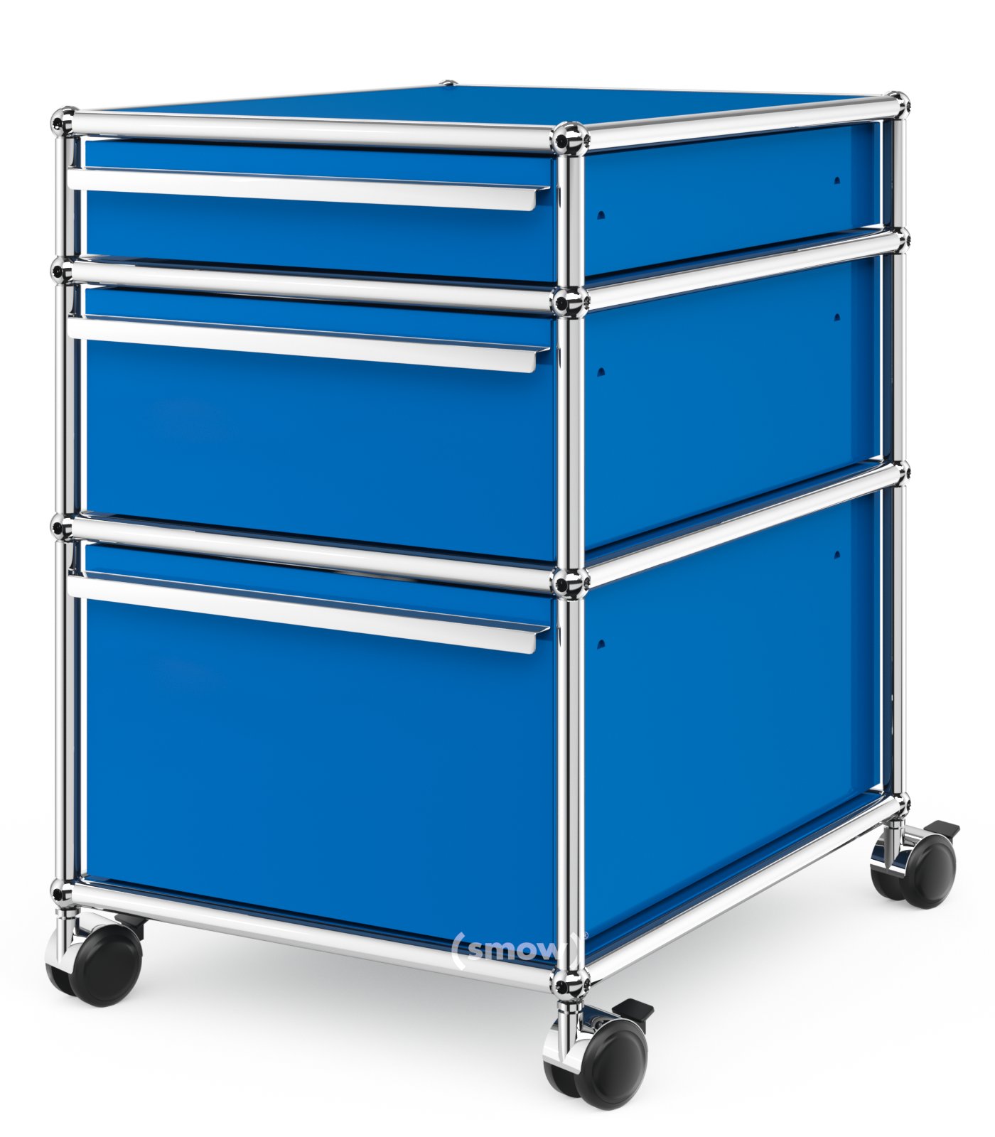 USM Haller Mobile Pedestal with 3 Drawers Type 2 (with