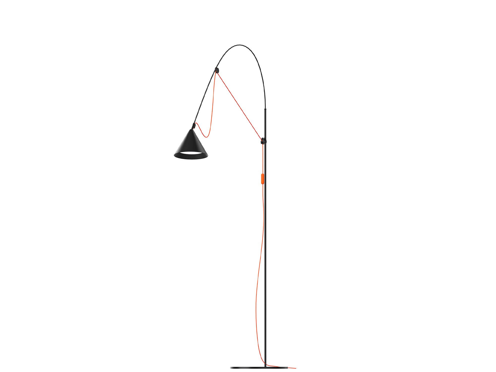 フロアスタンド Midgard Ayno Floor Lamp Grey Orange フロアスタンド Midgard Ayno Floor Lamp Grey Orange フロア