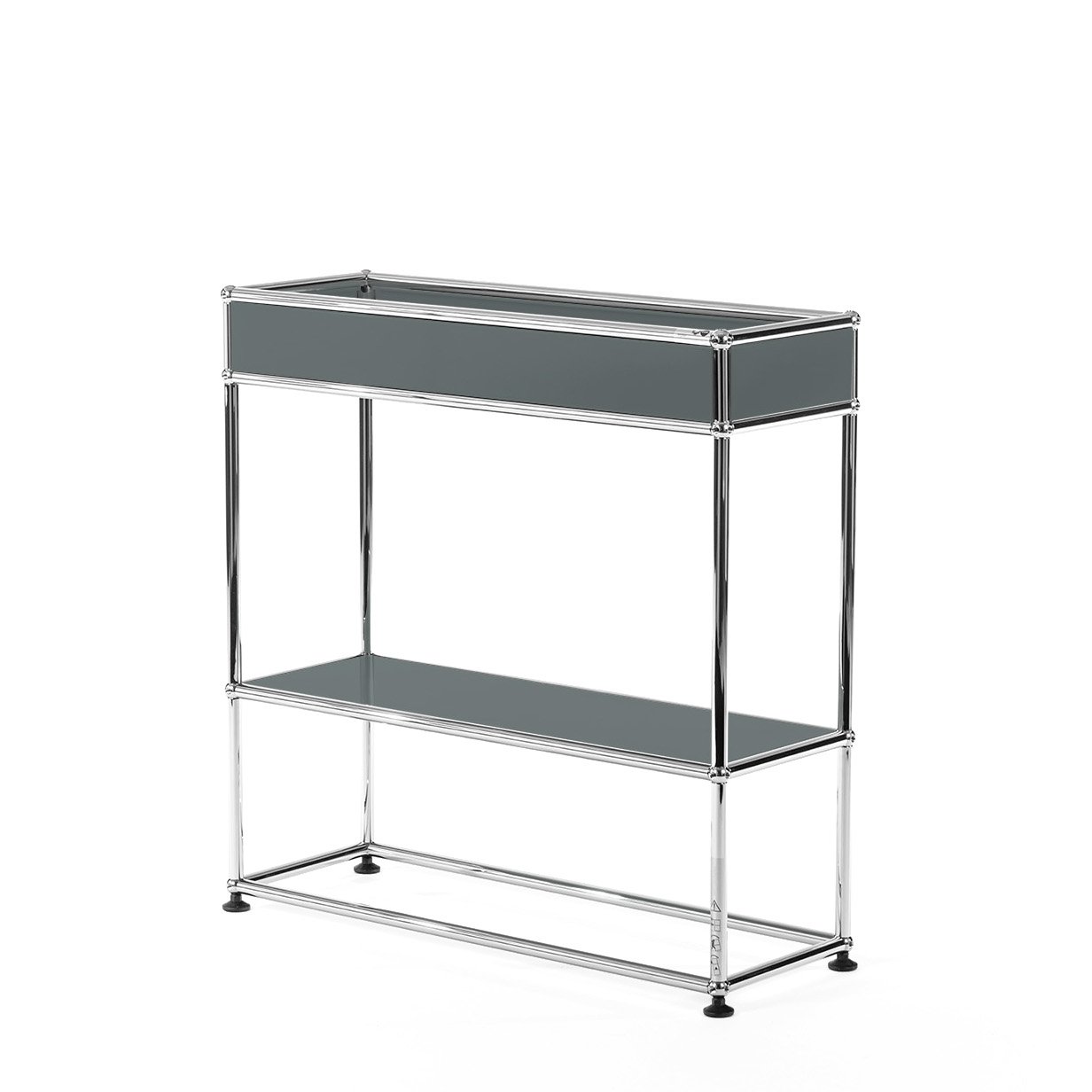 【zerio】USM Haller １列２段 OP／EXシェルフ グリーン USM Haller Large Open Shelving Unit (H2) – USM Modular Furniture
