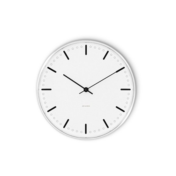 AJ City Hall Wall Clock | Rosendahl | by Arne Jacobsen, 1956/2009