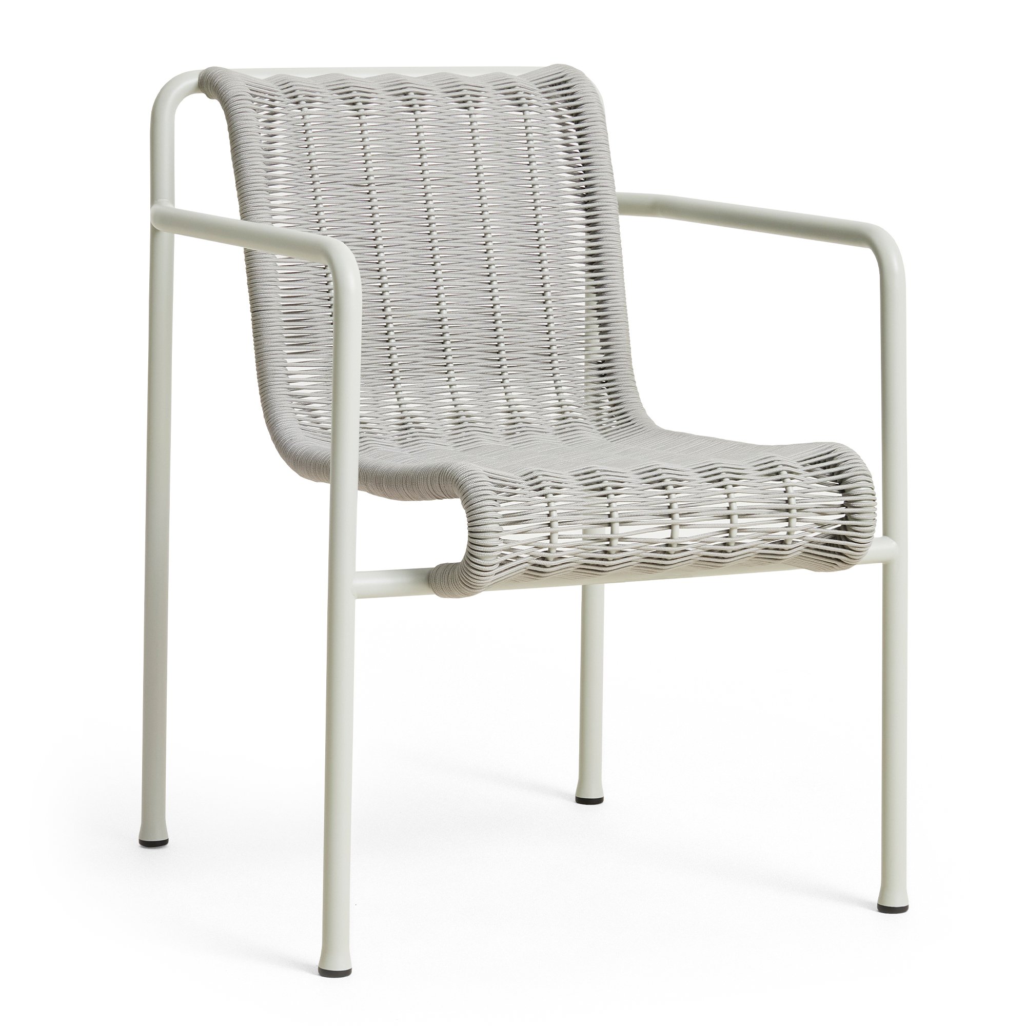HAY｜PALISSADE ARM CHAIR｜GRAY グレー HAY Palissade Dining Chair with Armrests Sky Gray | AndLight