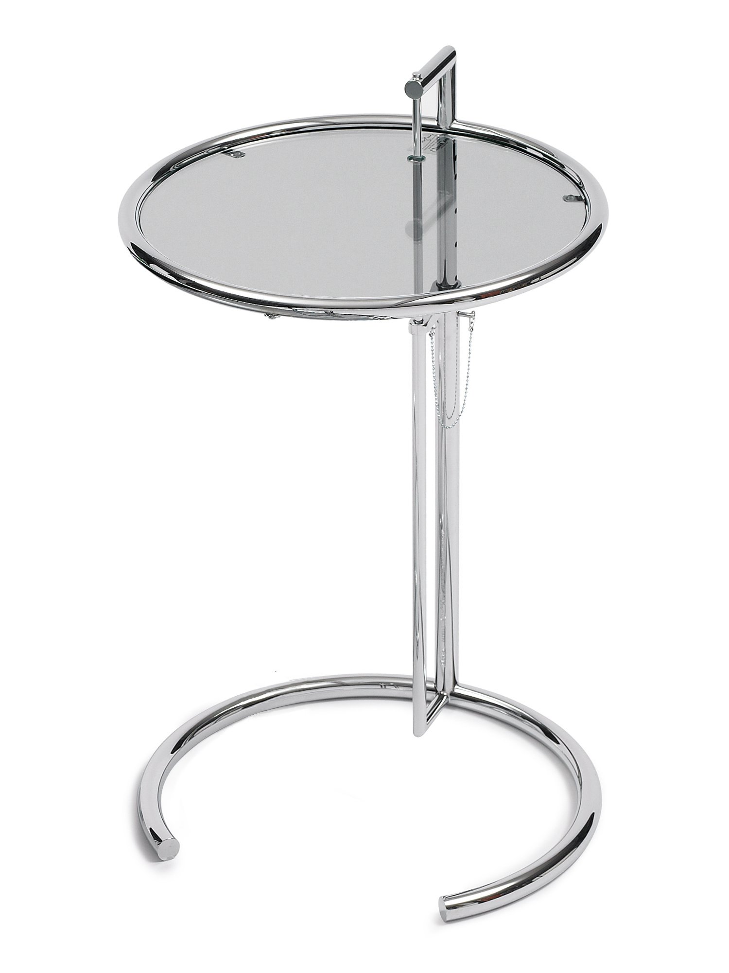アイリーングレイ ClassiCon（リプロダクション）E1027 Adjustable Table E 1027, Smoked glass grey | ClassiCon | by Eileen