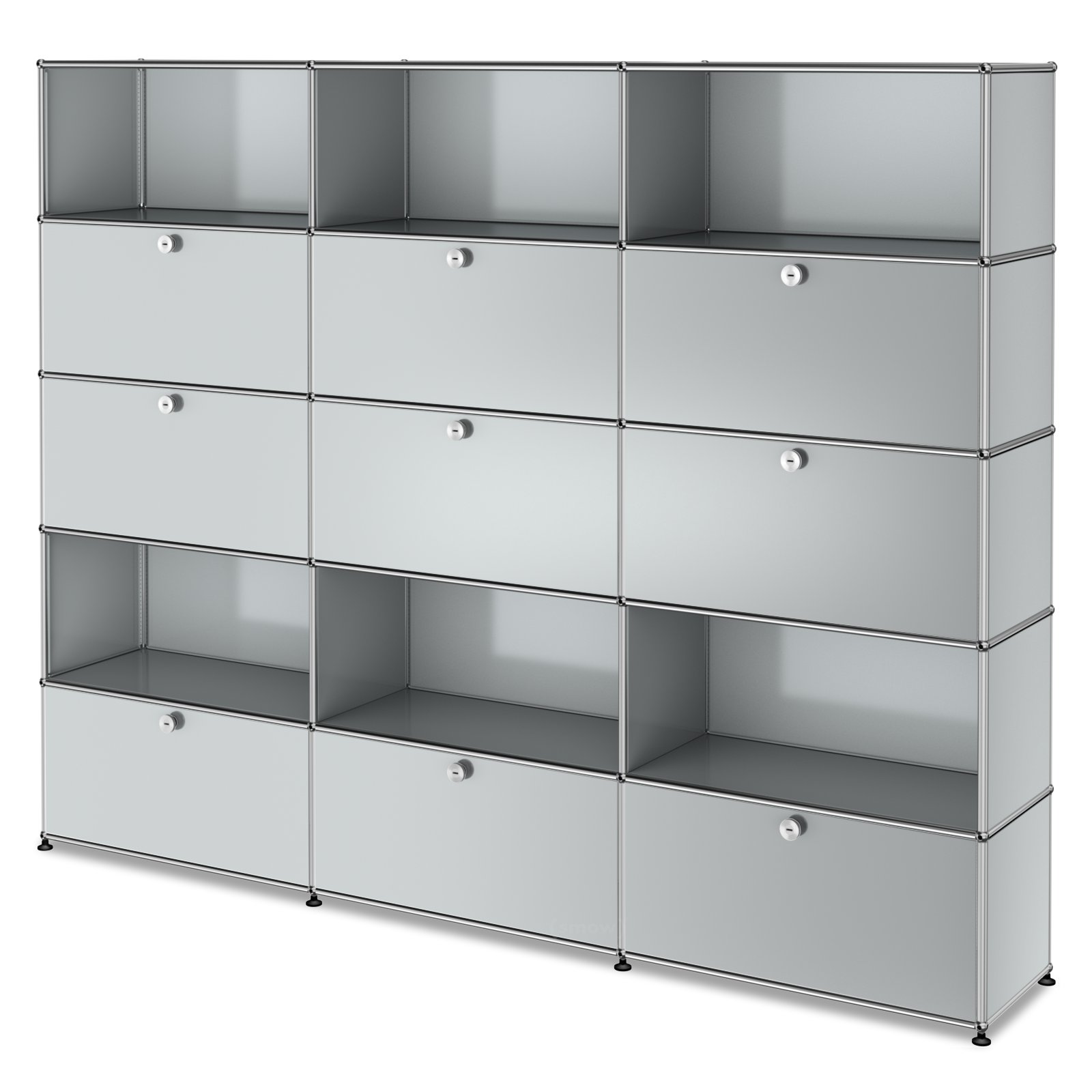 USM Haller Storage Unit XL, Customizable, Light grey RAL 7035
