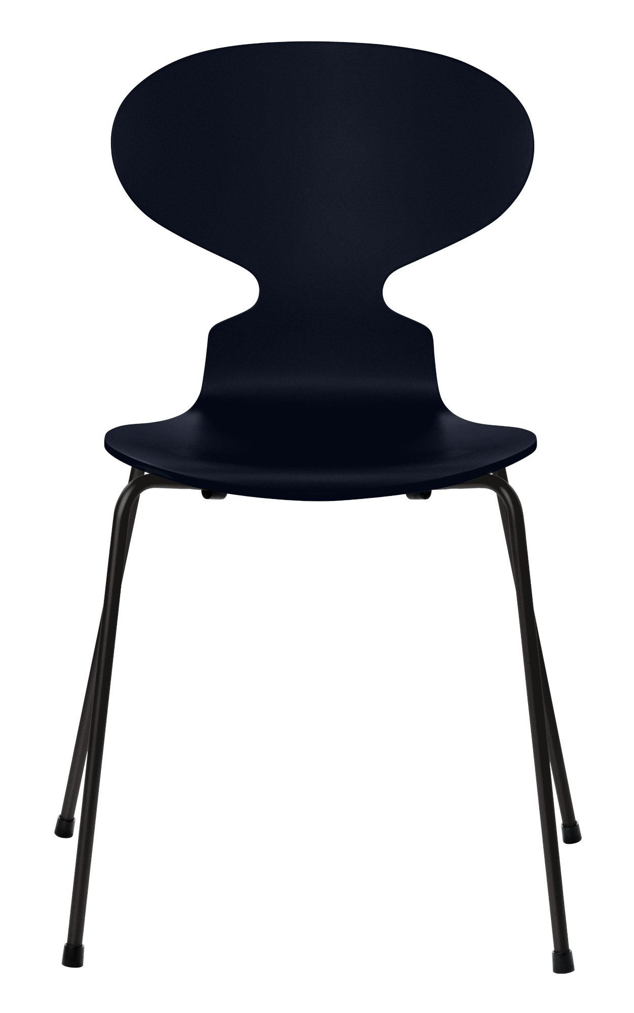 Ant Chair 3101 New Colours, Lacquer, Midnight blue, Black