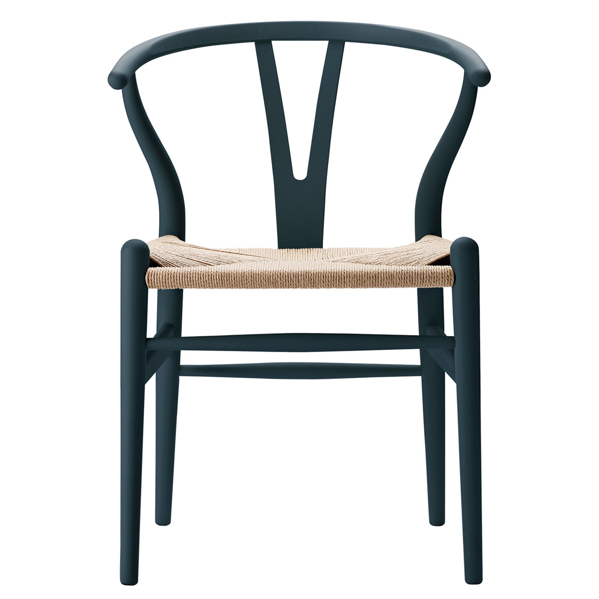 CH24 Wishbone Chair Soft Colours, Soft North Sea | Carl Hansen