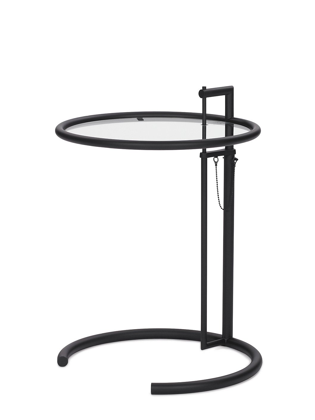 サイドテーブル・ナイトテーブル・ローテーブル adjustable side table Eileen Gray E-1027 Adjustable Table E 1027 Black Version | ClassiCon | by