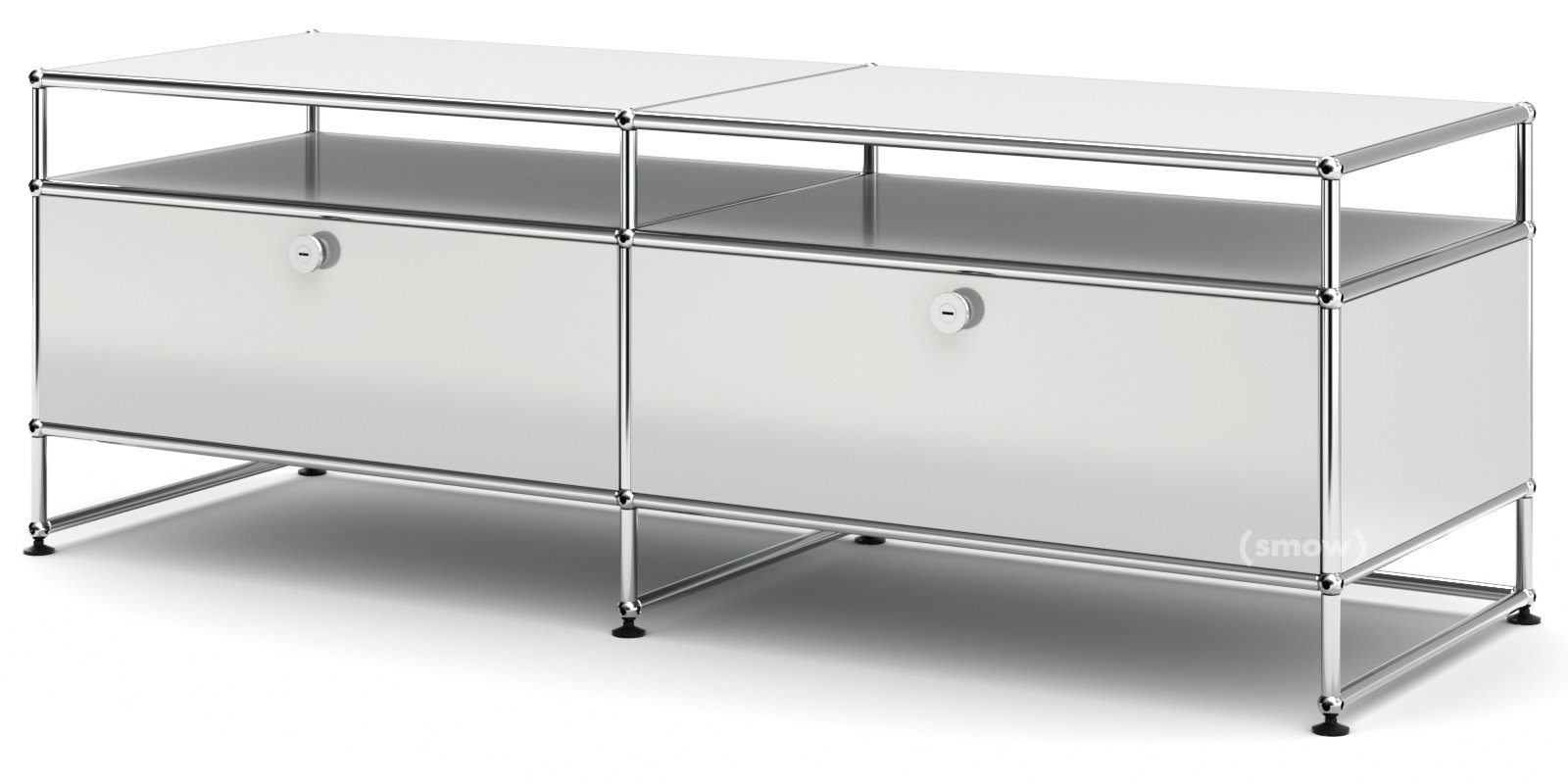 USM Haller TV-Board L, Light grey RAL 7035 | USM Haller | USM