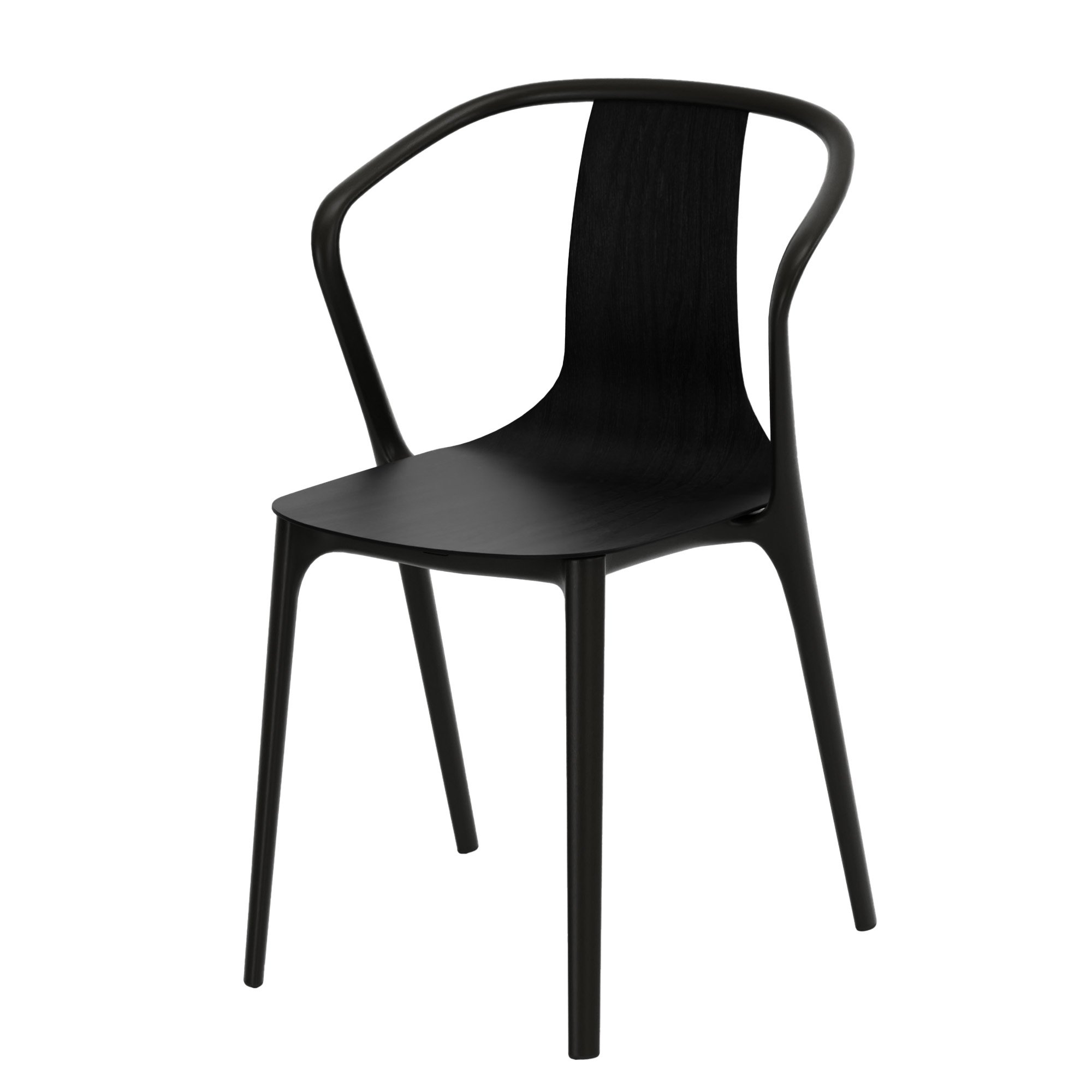 ダイニングチェア Belleville Armchair / Vitra vitra-belleville-armchair-wood