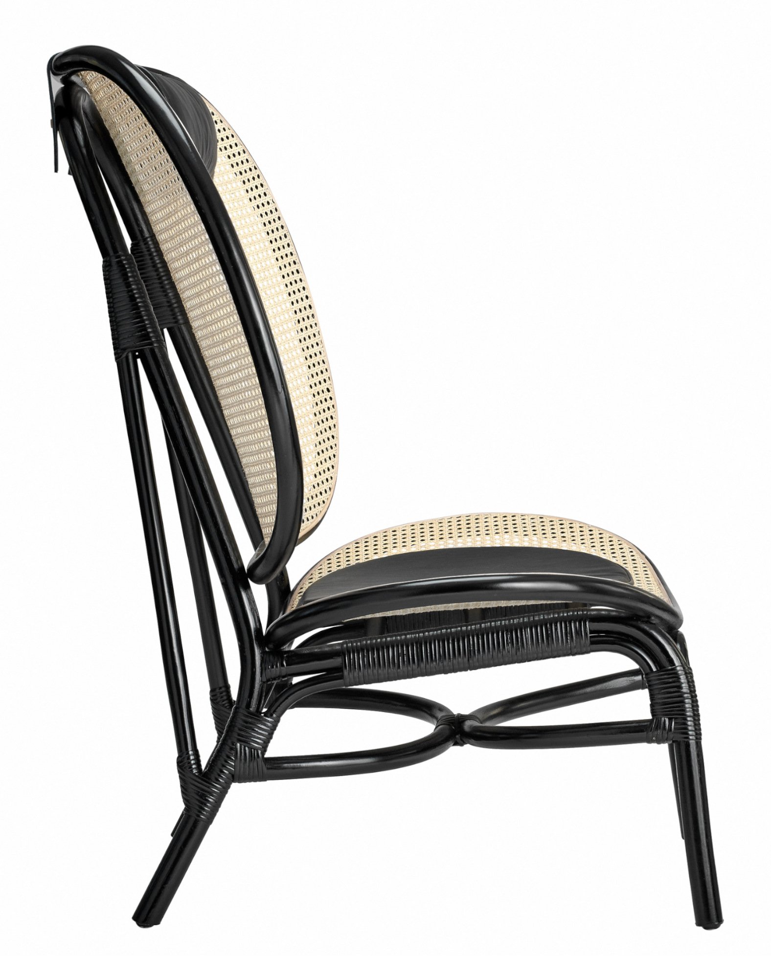 Nomad Chair, Bamboo black | Norr11 | Lounge Chairs