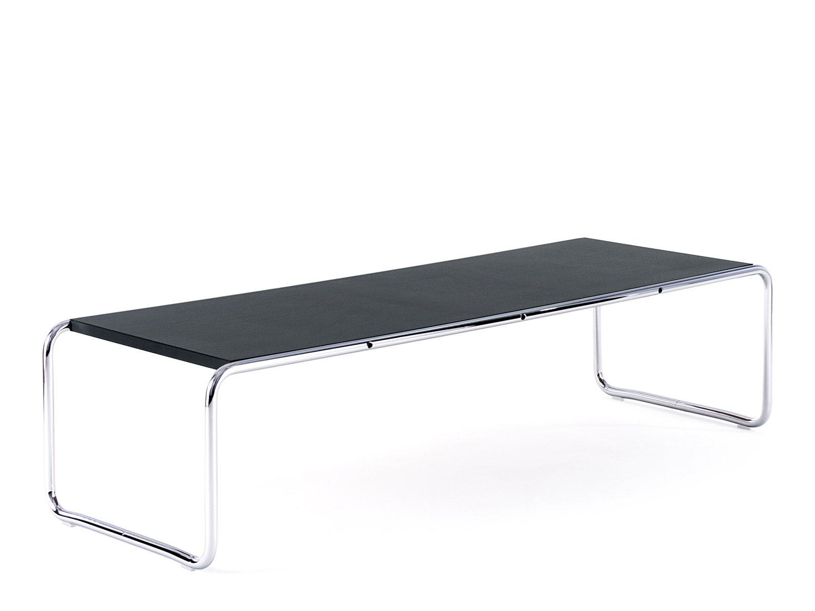 Laccio Table, Laccio 2 (large), Laminate black/anthracite | Knoll