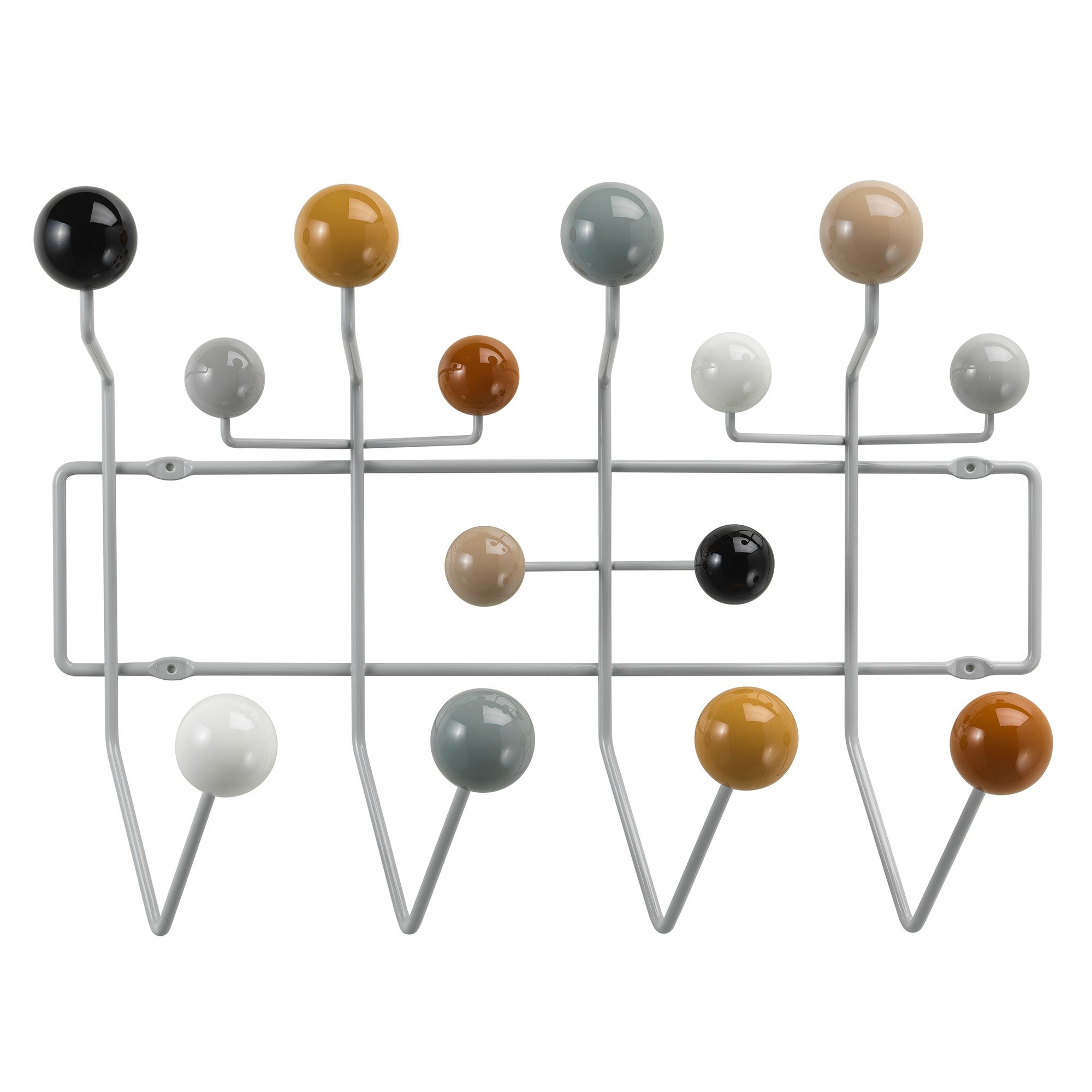 mid century hang it all walnut