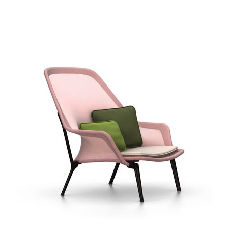 Vitra Slow Chair and Ottoman by Ronan & Erwan Bouroullec