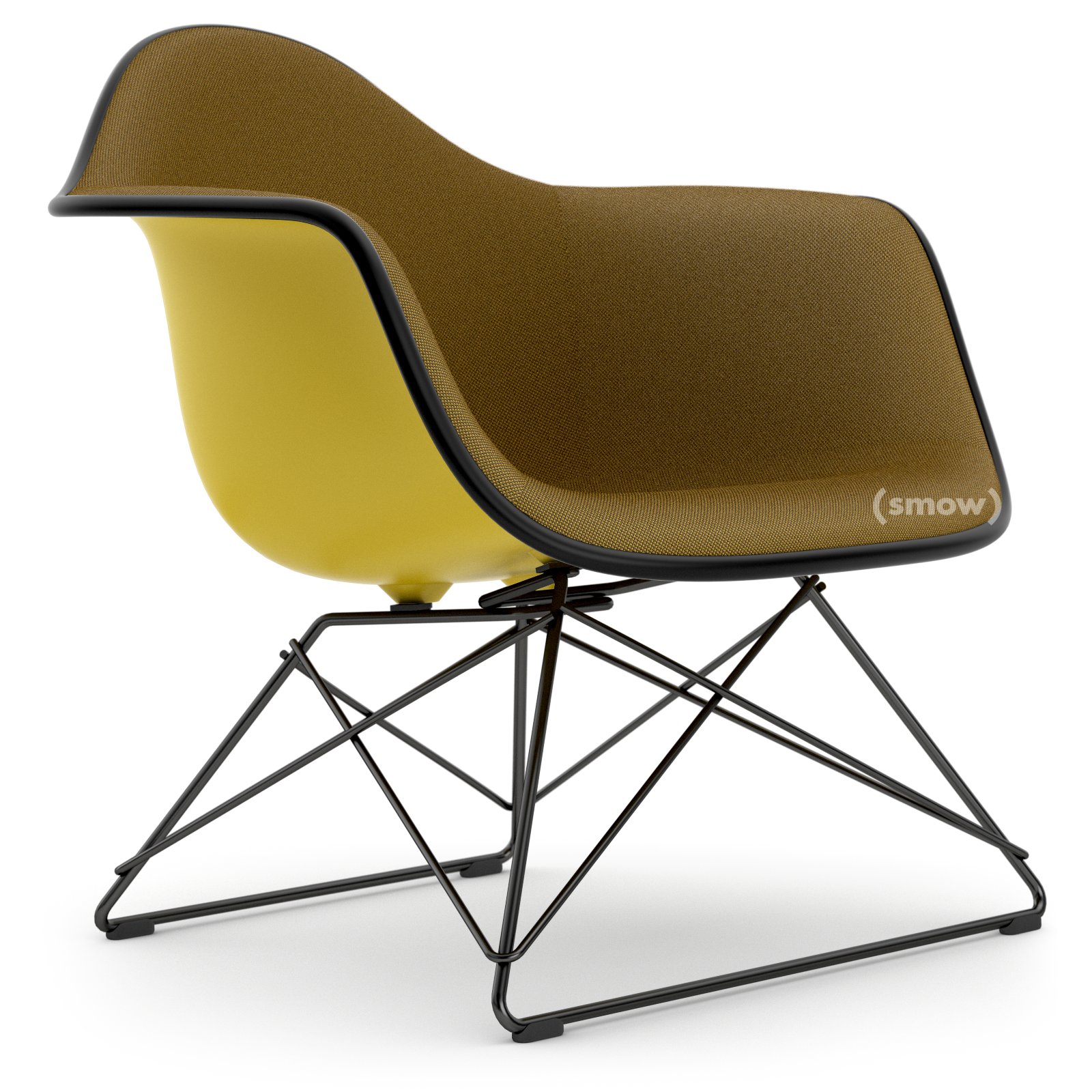 eames plastic armchair virra eames チェア Eames Plastic Armchair RE LAR, Mustard, Full upholstery