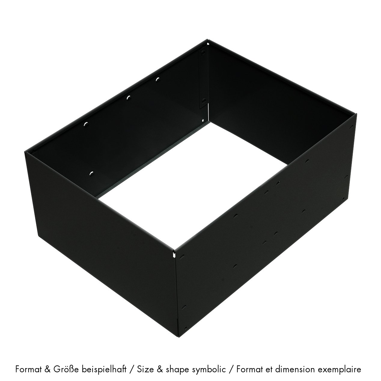 USM Metal Box Insert for USM Haller Extension Door, 75 x 50 x 35