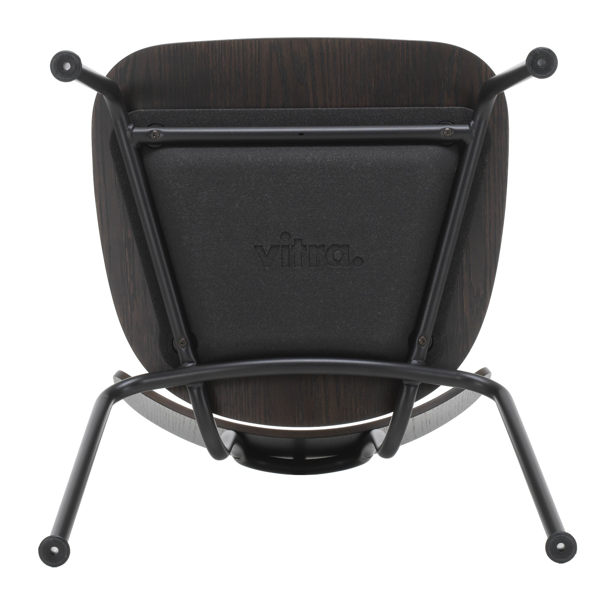 Moca Chair, Dark oak, Powder-coated basic dark | Vitra | Chairs