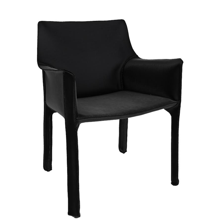 Cab 413, Core leather black | Cassina | Cassina - Designer