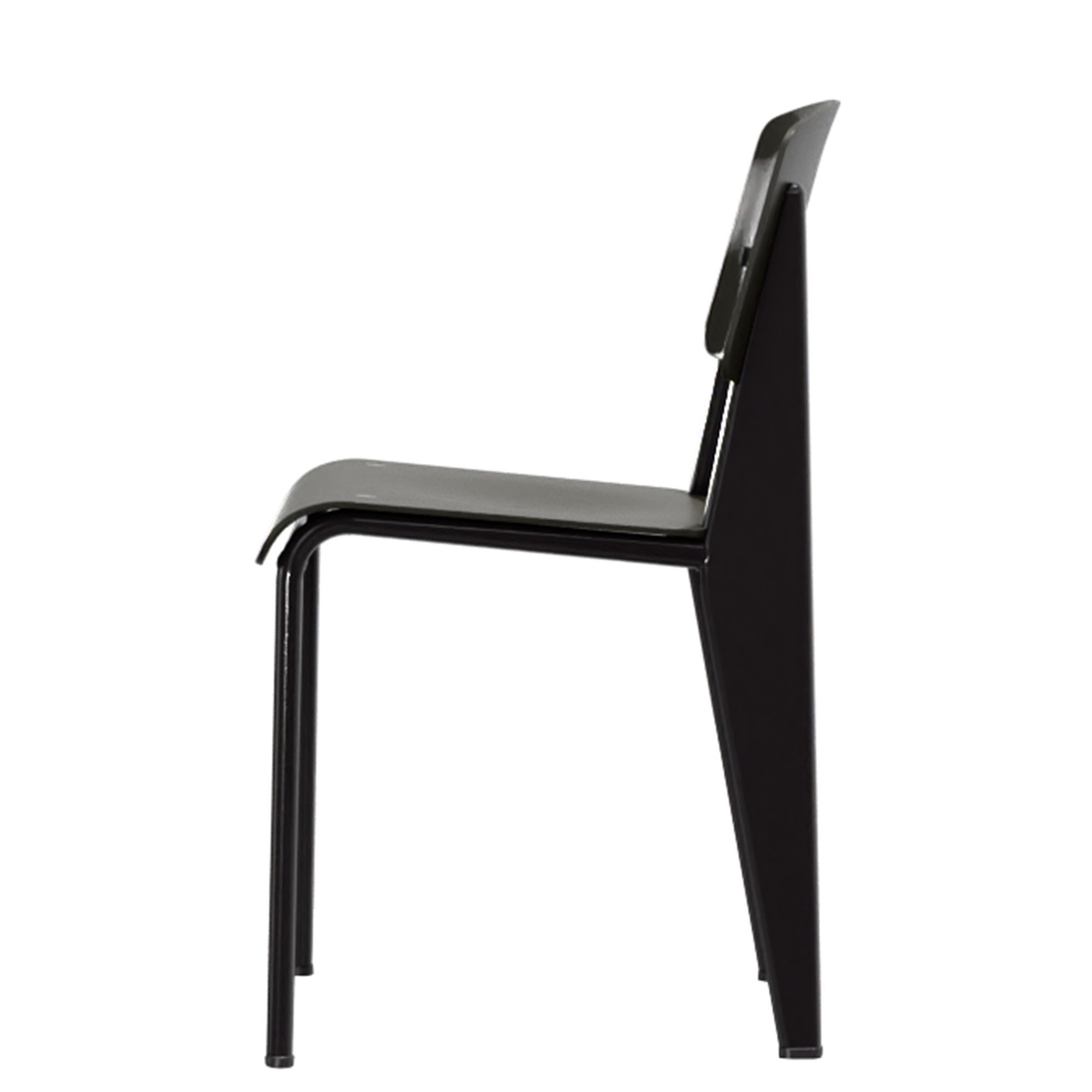 Standard SP, Deep black, Deep black | Vitra | by Jean Prouvé, 1934