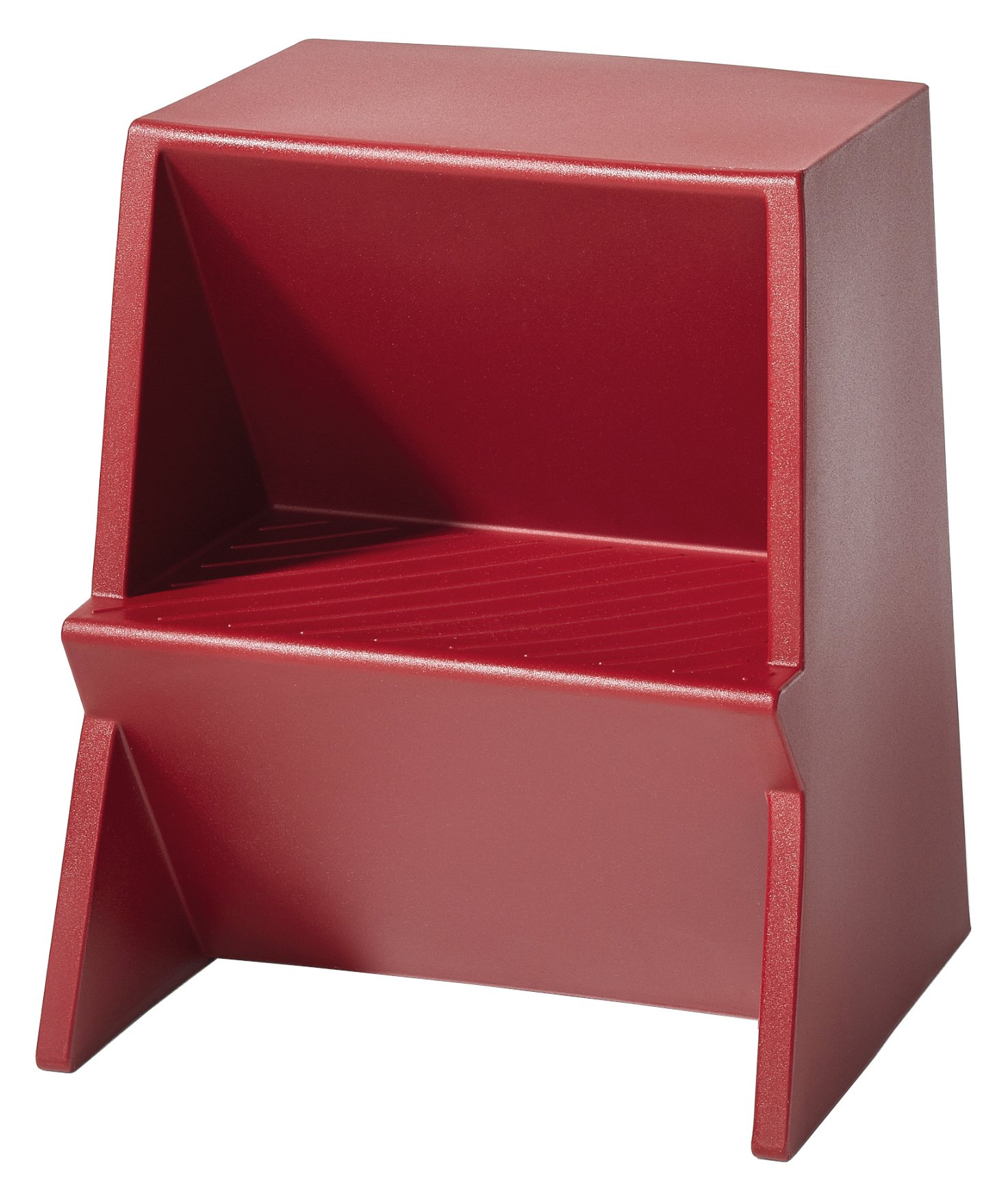 Stepstool Mono, Purple red | Richard Lampert | Stools - Designer ...