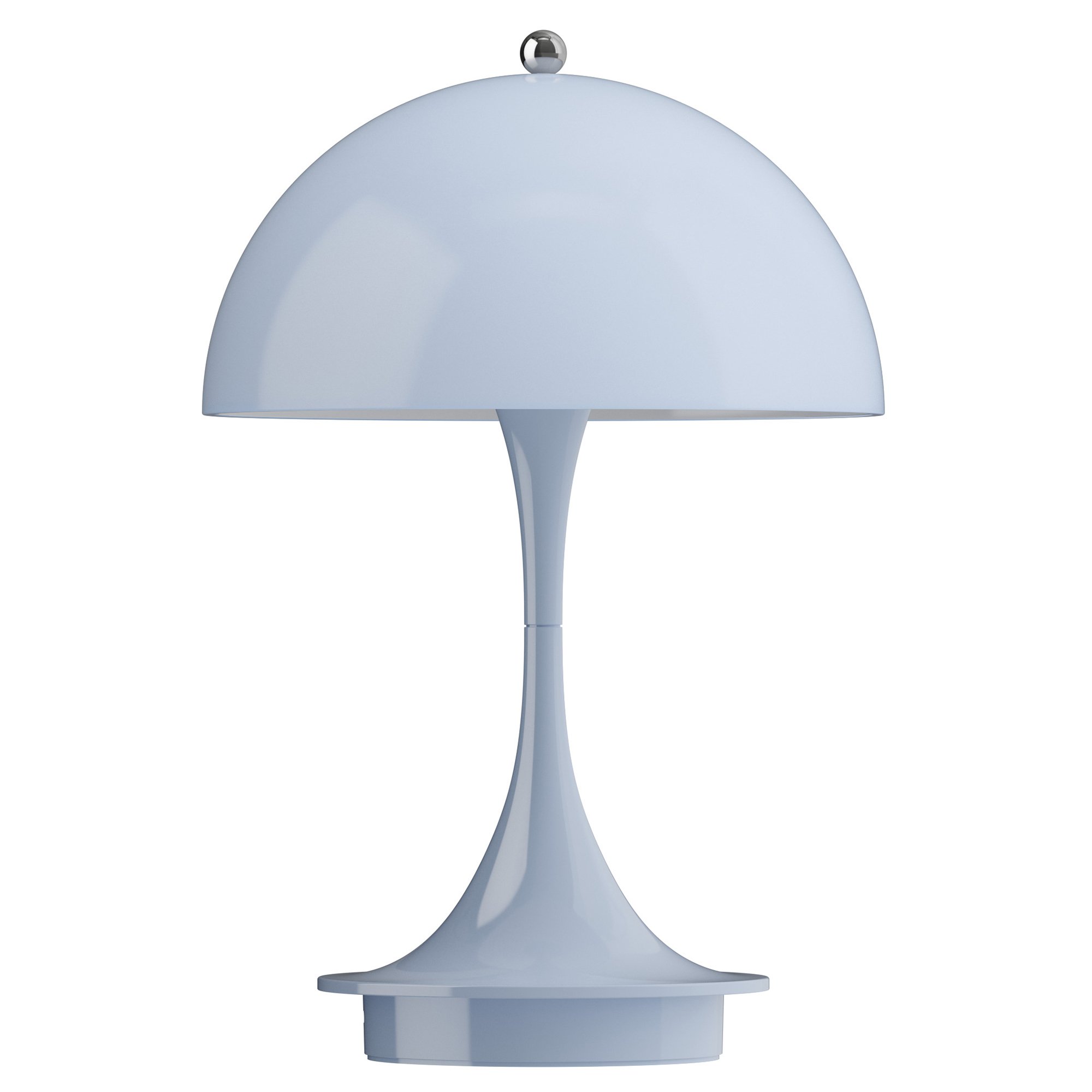 Panthella 160 Portable Lamp, Opal pale blue | Louis Poulsen | by 