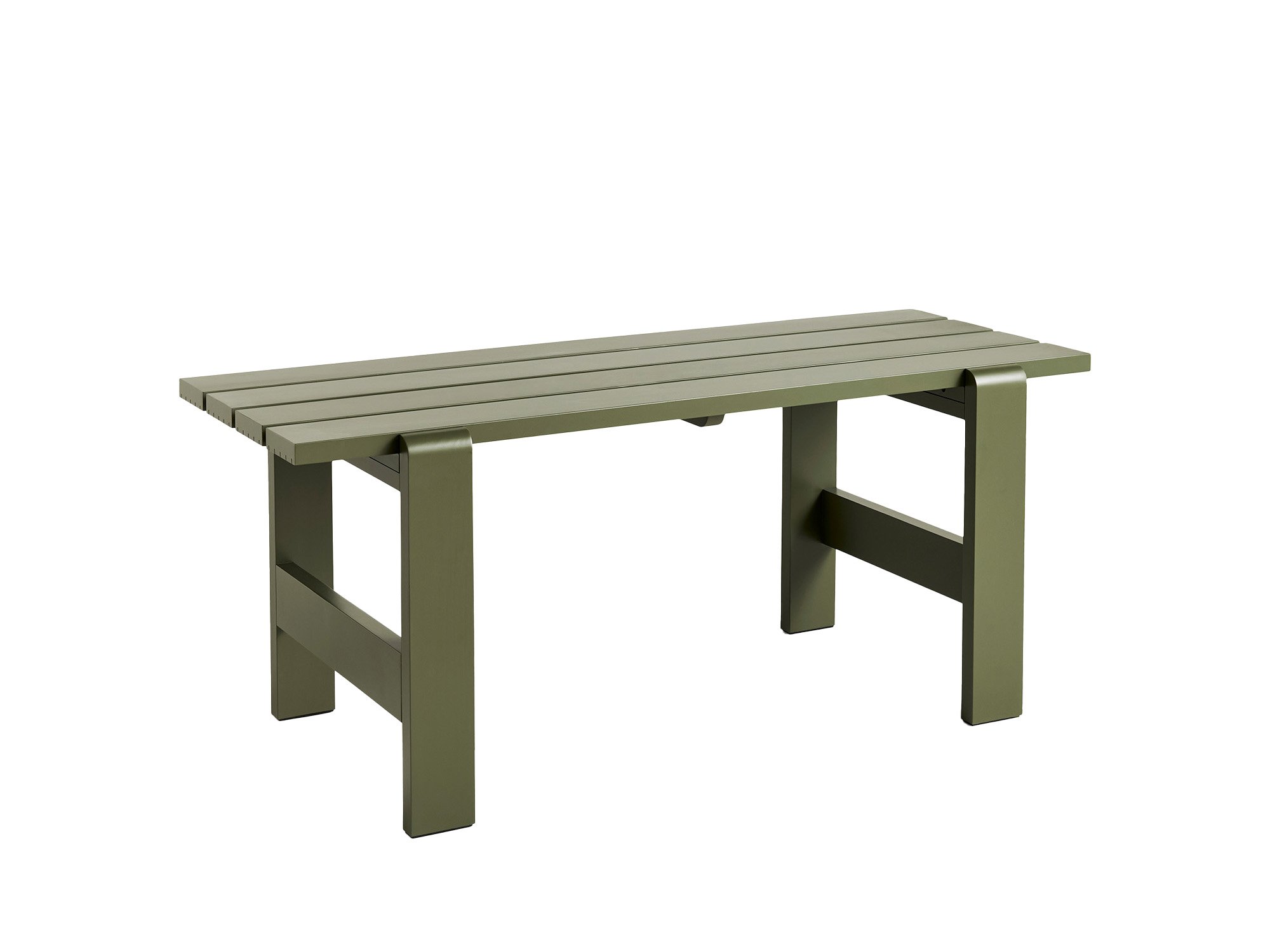 Weekday Table, W 180 x D 66 cm, Olive | Hay | Garden Tables - Designer ...