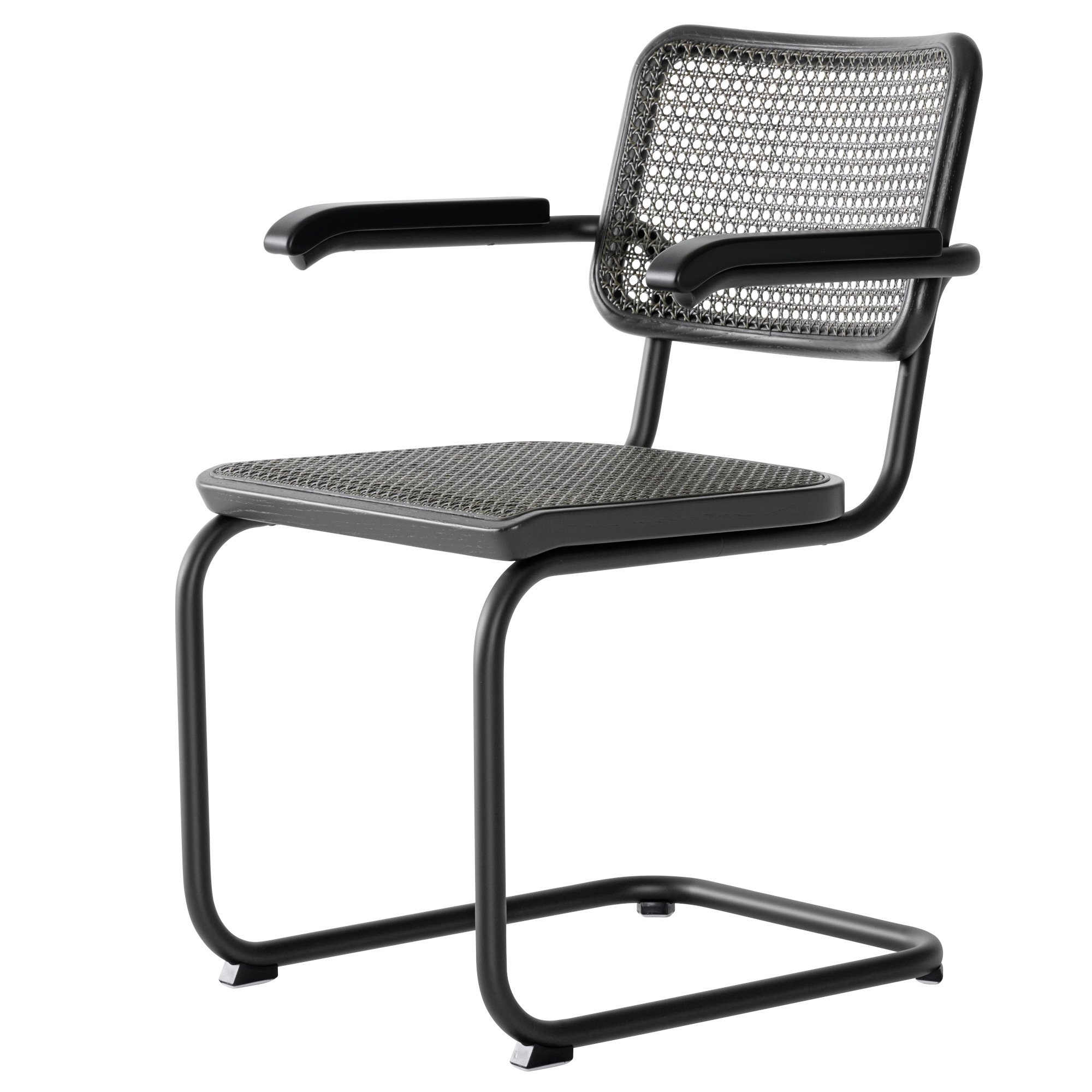 THONET チェア　黒 Thonet chairs in the Thonet Bauhaus style at einrichten-design