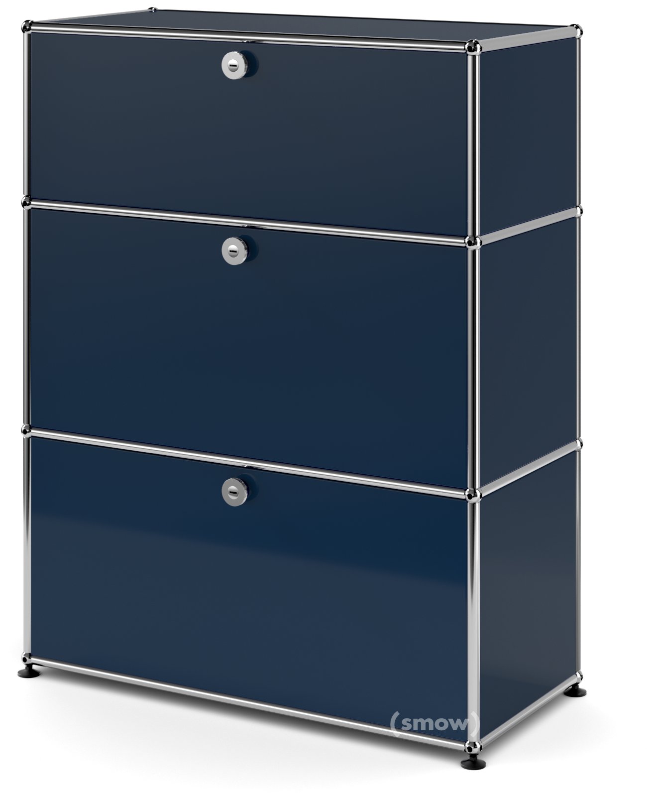 USM Haller Storage Unit with 3 Drawers, H 95 + 4 x W 75 x D 35 cm