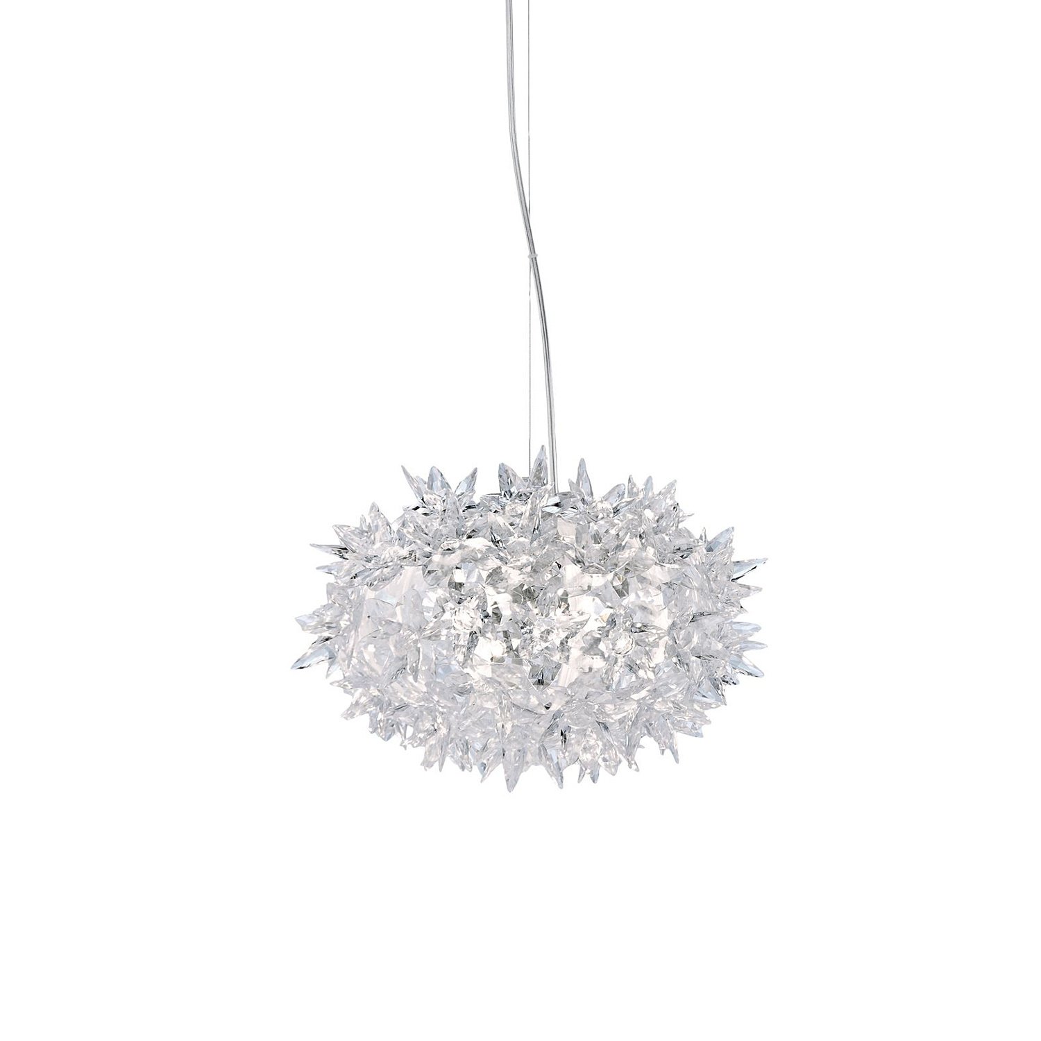 Kartell カルテル ブルームS1 BLOOM クリスタル 15万 Kartell Bloom Metallic S1 Suspension Lamp | AmbienteDirect