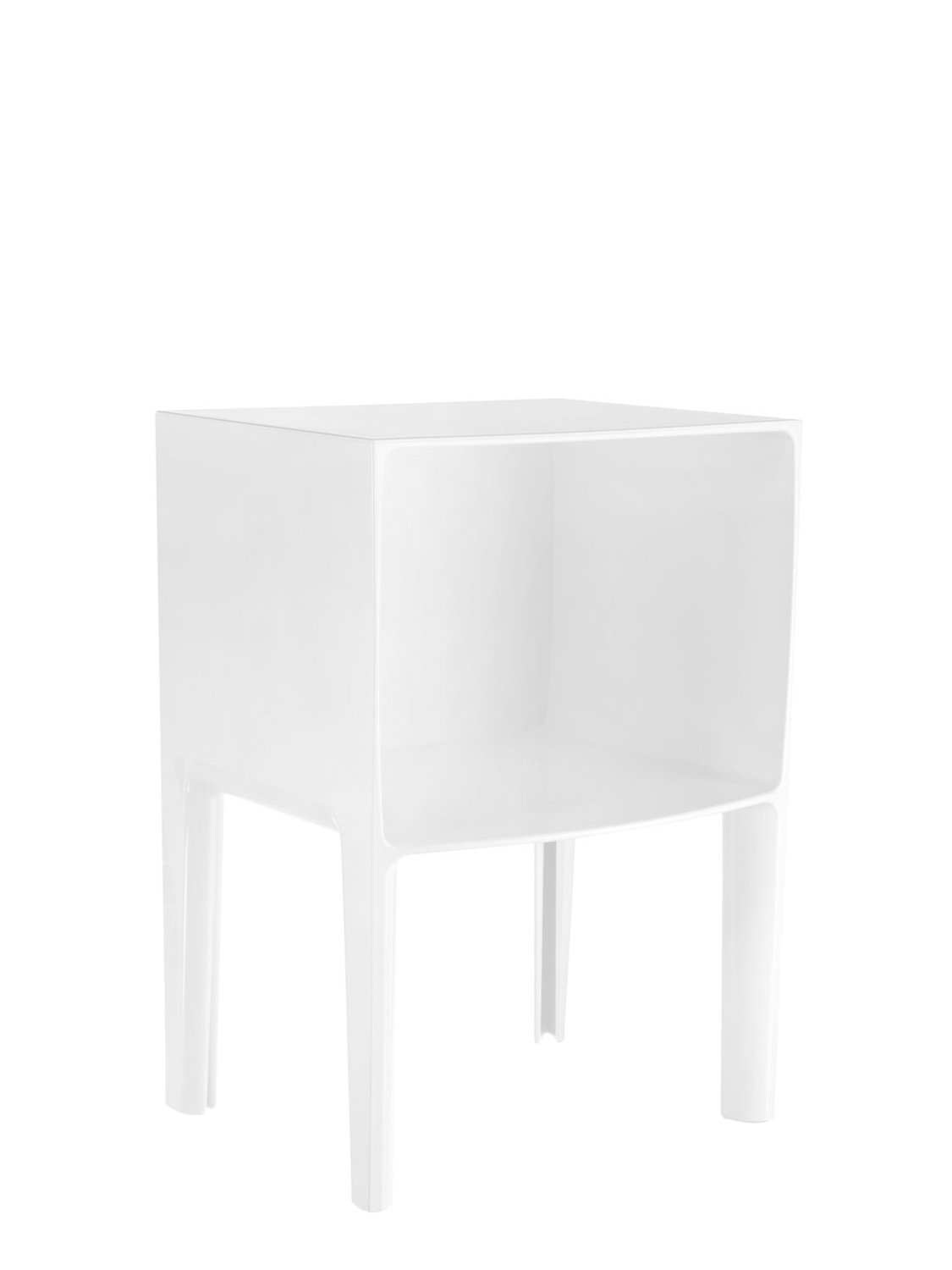 Small Ghost Buster, Opaque white | Kartell | Side & Roll Container