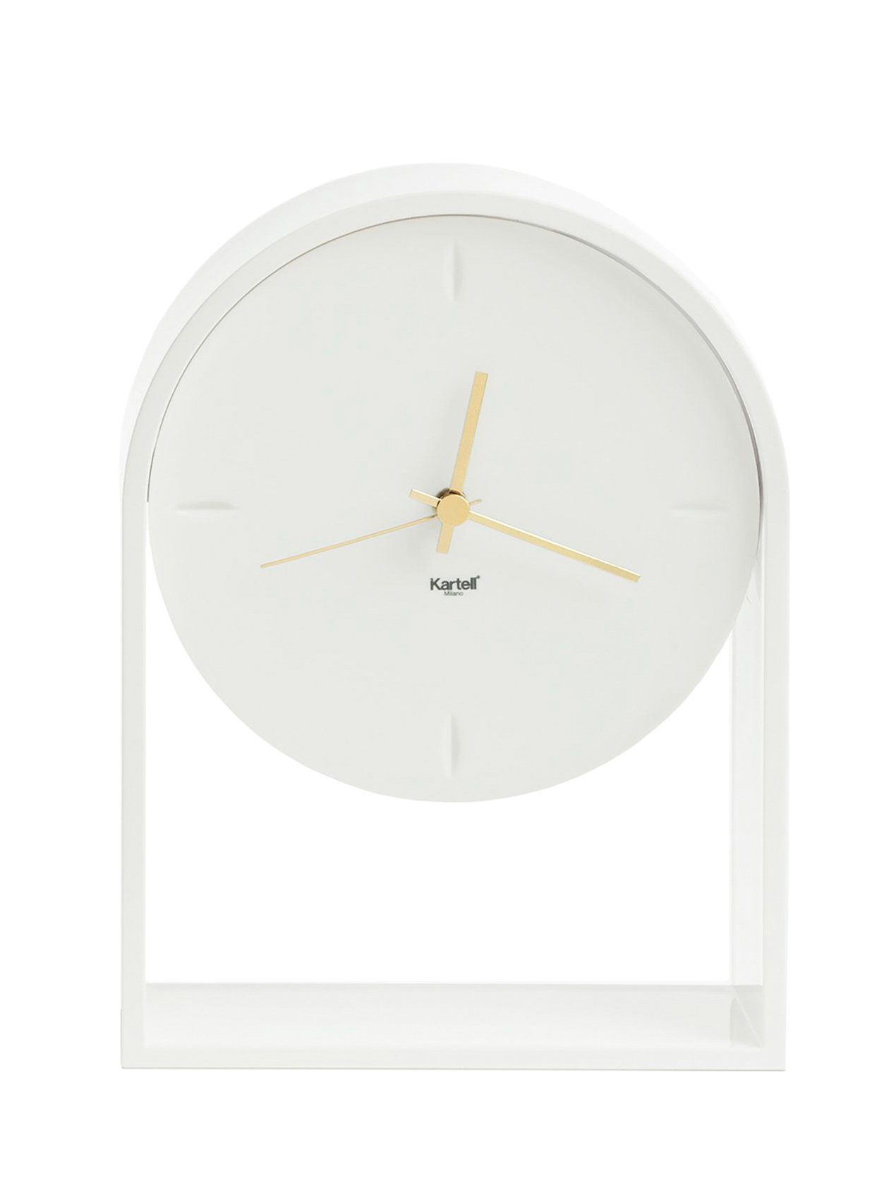 L'Air du Temps Table Clock, White | Kartell | Clocks - Designer