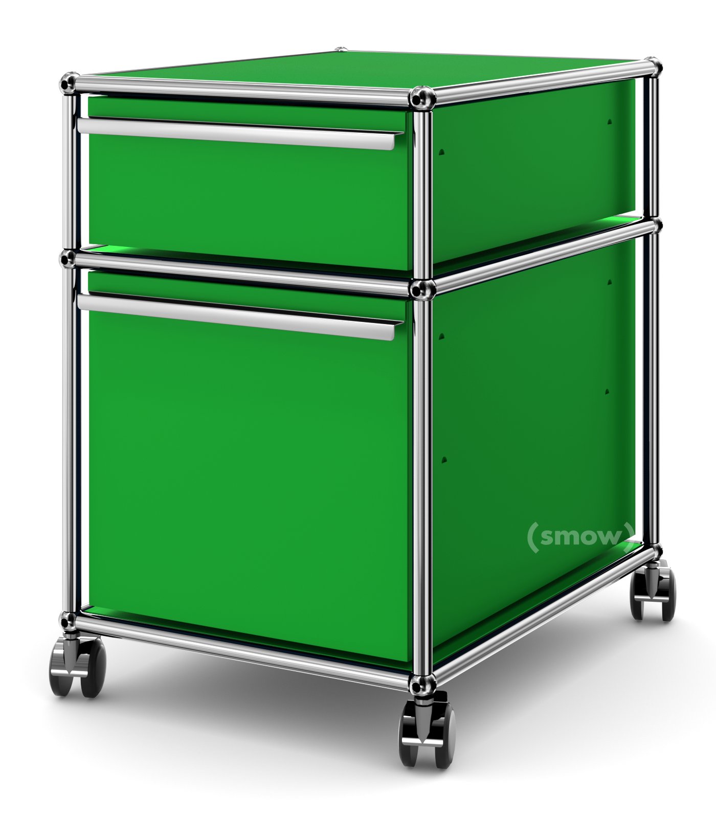 USM Haller ハラ－ D500 メタルボックス 色：グリーン（１） usm-haller-rollcontainer-mit-