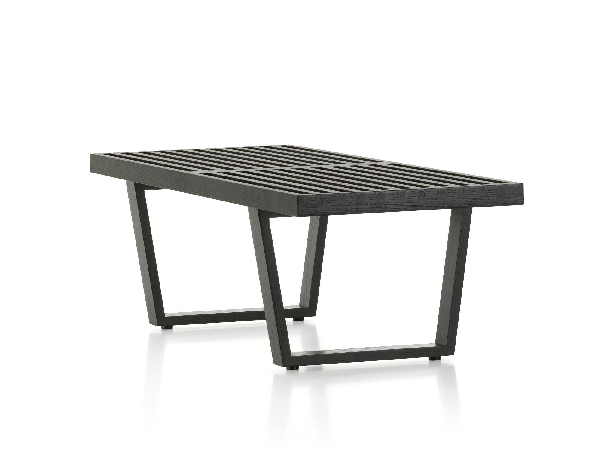 Nelson Bench, 122 x 46,9 x 35,3 cm, Black ash | Vitra