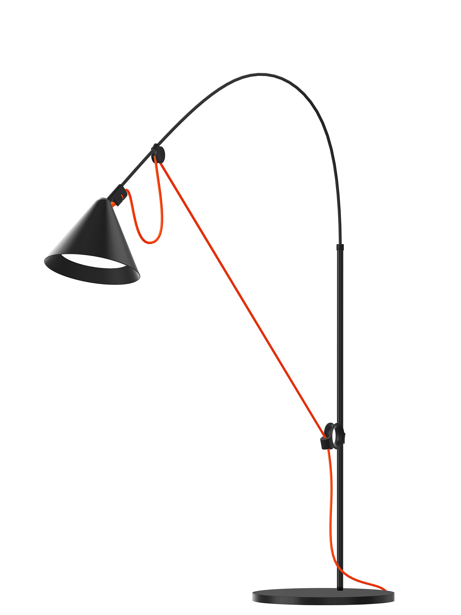 フロアスタンド Midgard Ayno Floor Lamp Grey Orange フロアスタンド Midgard Ayno Floor Lamp Grey Orange フロア