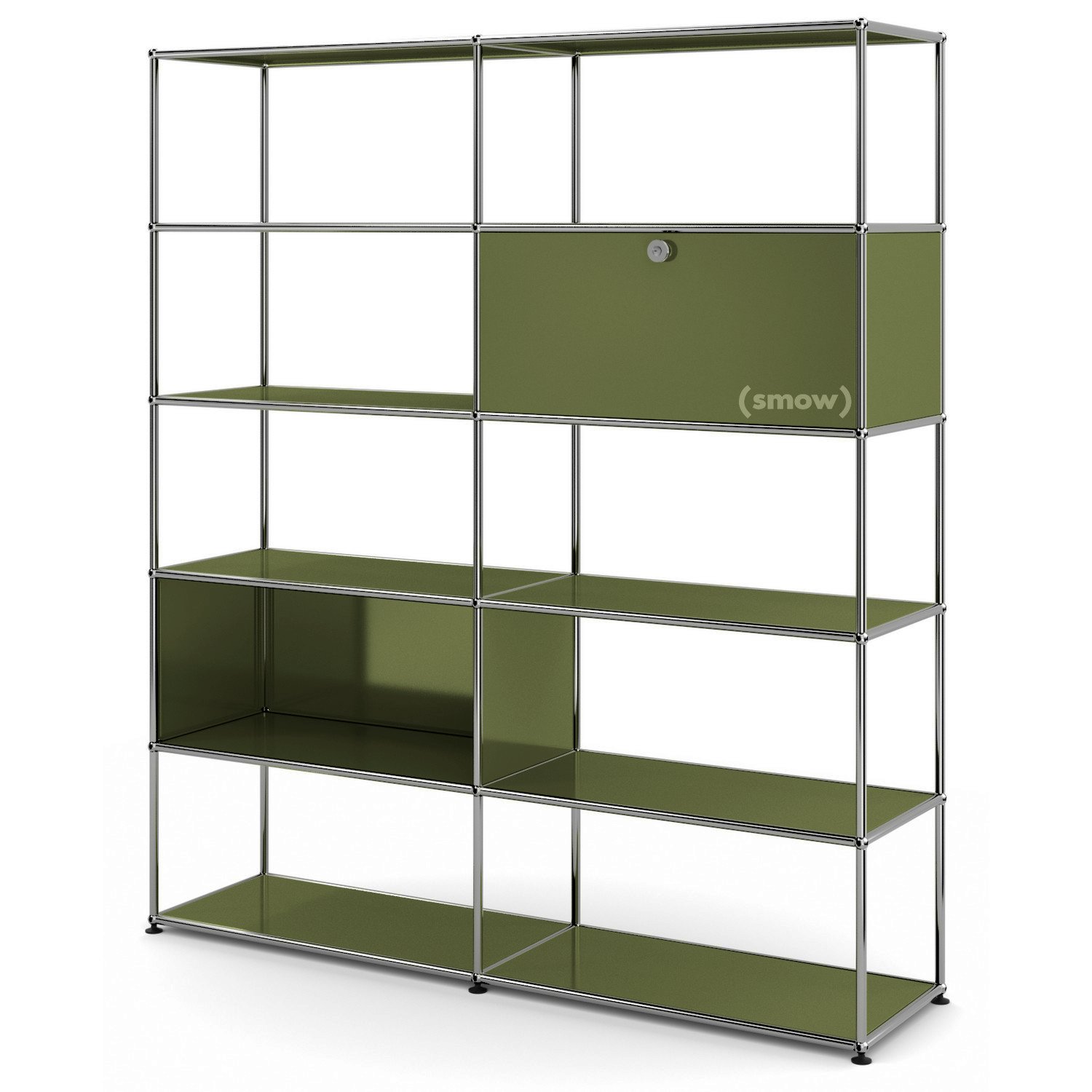 スチールラック・メタルラック USM HALLER CABINET USM Haller Large Open Shelving Unit (H2) – USM Modular Furniture