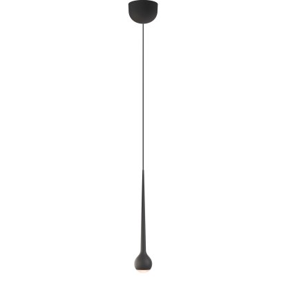 Falling Sun Pendant Lamp, Black, 1 shade