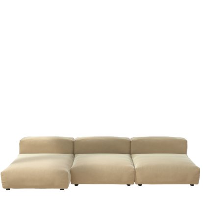 Vetsak Sofa Set 4, Suave - Creme, Without cushion