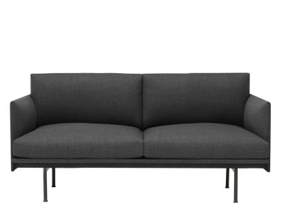 Outline Studio Sofa, Fabric Remix 163 - Grey