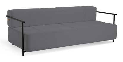 Daybe Sofa Bed, With armrest, Reflect 164 - grey