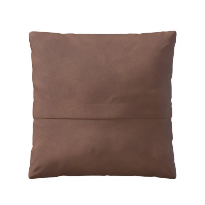 Vetsak Cushion, Big Pillow, Leather - Stone