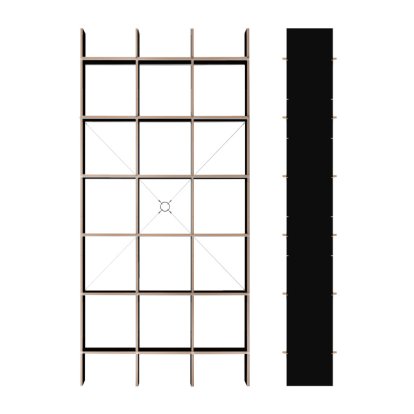 FNP 4, MDF black