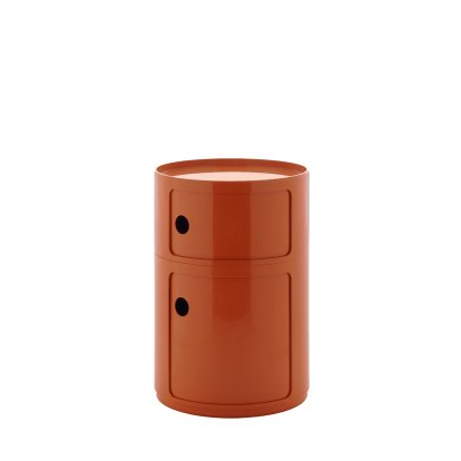Details Kartell Componibili Container Big Componibili Container Big, 2 Compartments, Orange