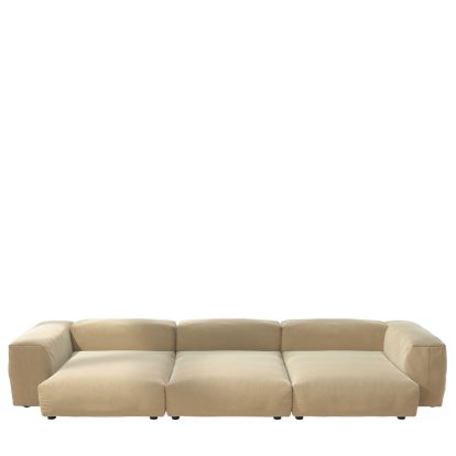 Vetsak Sofa Set 5, Suave - Creme, Without cushion