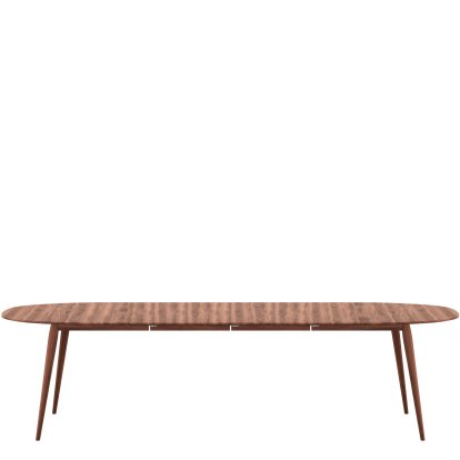 PLAYdinner Lamé Table, Oiled walnut, L 180-280 cm