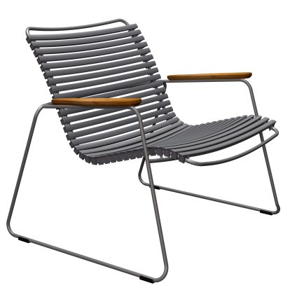 Click Roomy Lounge Chair, Dark grey
