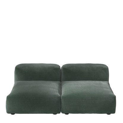 Vetsak Sofa Set 1, M, Cord velours - Hunter, Without cushion