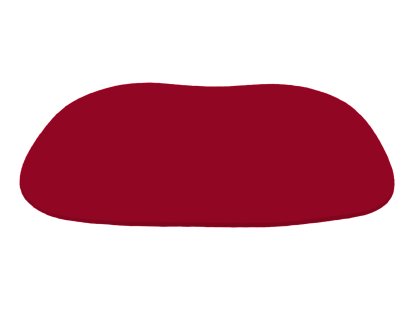 Seat Pad for HAL, Without upholstery, Purple